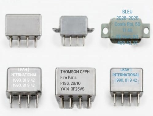 Hermetically sealed aviation relays